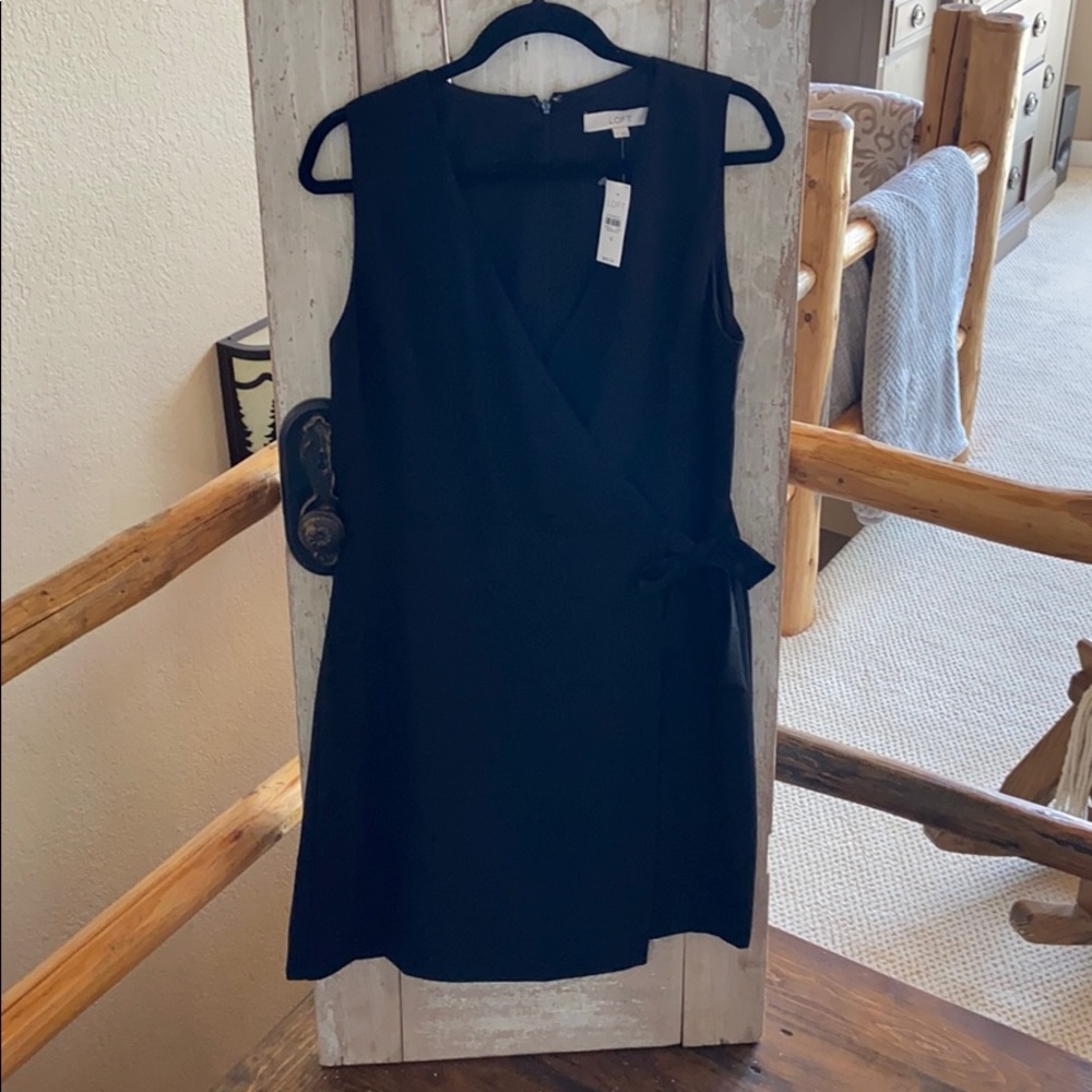Black dress.